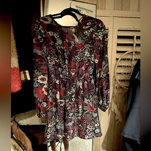 Who what wear floral dress xs